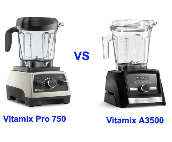 Vitamix pro 750 vs A3500