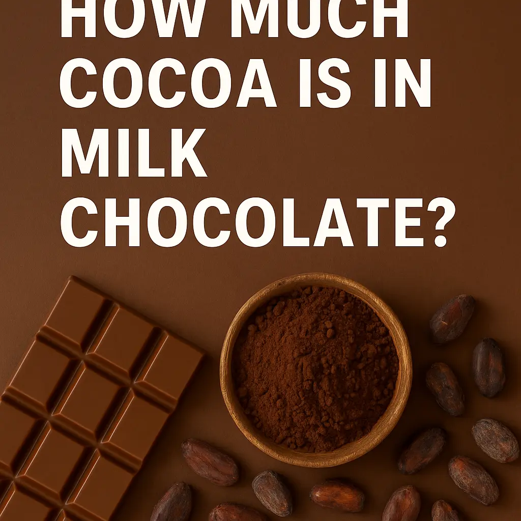 How Much Cocoa is in Milk Chocolate How Much Cocoa is in Milk Chocolate